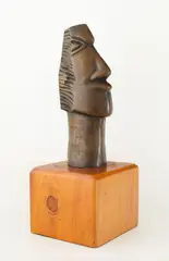 Fatu Feu’u, Head, cast bronze
