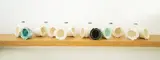 Christine Boswijk, Two ceramic pod vases