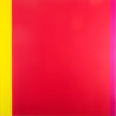 Bill Riley, Frequency, oil on glass