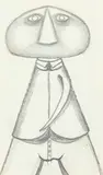 Michael Illingworth, Thomas P. Q, graphite on paper