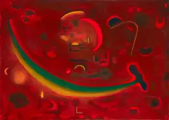 Michael Illingworth, Beyond the Dictatorship of Time and Place, oil on canvas