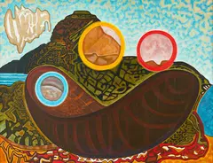 Untitled by Michael Illingworth, oil on canvas, offered Sep 2017