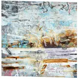 James Robinson, Kelly (Whanganui River Painting), mixed media on canvas