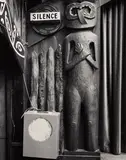 Nature Morte (silence), Savage Club, Wanganui, 20 February, 1986 by Laurence Aberhart, 1986, gold and selenium toned gelatin silver print, sold Aug 2017
