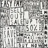 Peter Robinson, Easy Pay, acrylic and oilstick on plywood