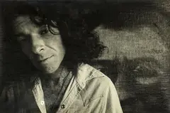 Marti Freidlander, Tony Fomison with Omai, vintage gelatin silver print on textured paper