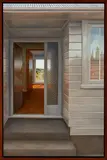 Peter Siddell, Picture Window, oil on board