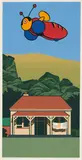 Robin White, A Buzzy Bee for Siulolovao, silkscreen print, 48/50