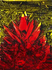 Egypt by Judy Millar, oil and acrylic on canvas, offered Jul 2017