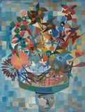 Louise Henderson, The Persian Paper Toy Seller