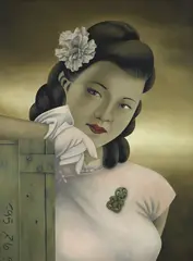 Heather Straka, Cargo Girl, oil on canvas (2011)