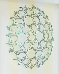 Neil Dawson, Untitled, laser cut steel