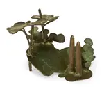 Jim Wheeler, Model Garden with Idols, bronze