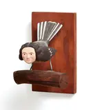Harry Watson, Fantail, carved wood and oil paint
