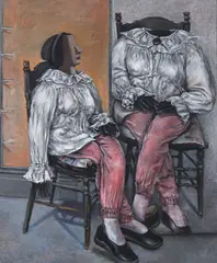 Untitled by Ross Ritchie, oil on canvas, sold Jul 2017