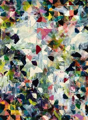 Dylan Lind, Open Like a Book (Happy Now?), acrylic and enamel on canvas