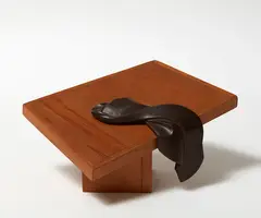 Terry Stringer, Untitled, cast bronze and wood