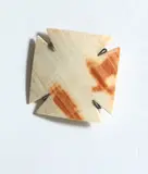 Warwick Freeman, Balla Shell Brooch, balla shell and sterling silver (1990s)