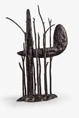 Paul Dibble, Flight in Sticks, cast bronze