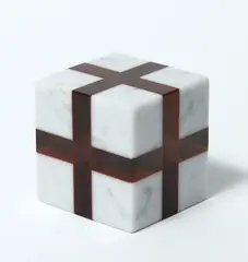 Untitled by John Edgar, glass and marble, sold Jun 2017