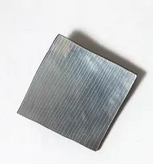 Warwick Freeman, Scratch Brooch, mother of pearl, sterling silver (1990s)