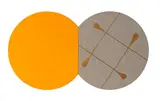 Nick Wall, Think Feel Say Do, gesso, acrylic, lacquer, polymer and metallic pigment on Belgian linen and board, two panels