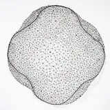Veronika Maser, Shift 3, woven wire and wool