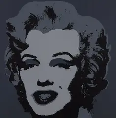 Marilyn by Andy Warhol, silkscreen print, offered Jun 2017