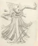 Theodorus Johannes Schoon, Twelve Javanese Studies, graphite on paper