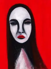 Nicole by Jeffrey Harris, oil on canvas, sold Jun 2017