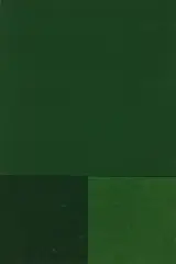 Study Green by Milan Mrkusich, acrylic on card, three sections, offered Jun 2017