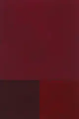 Study Red by Milan Mrkusich, acrylic on card, three sections, offered Jun 2017