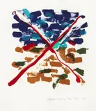 Allen Maddox, About Xmas, screenprint, 6/14