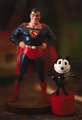 Brian Culy, Superman and Felix, photograph, 4/5