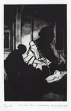 John Drawbridge, The Holy Family (Rembrandt), mezzotint, 40/100