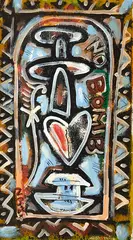 No Bomb by Nigel Brown, ink and oil on paper, sold Jun 2017