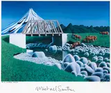 Michael Smither, Alfred Road Bridge, silkscreen print, 40/150