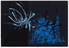 Ornithopter by Ted Dutch, colour lithograph, 13/20, sold Jun 2017