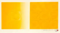 Untitled Landscape by Akira Tokuda, aquatint, 2/30, sold Jun 2017