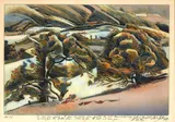 Stanley Palmer, Katherine Mansfield ‘At the Bay’, bamboo engraving, 1/100