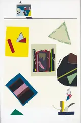 Gordon Crook, Mirror, silk screen print, 10/10