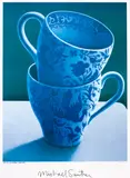 Michael Smither, Two Cups, silkscreen print, 40/150