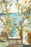 Anna Caselberg, Let No-One Take Thy Crown, watercolour on paper