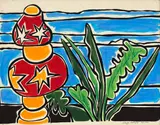 Claudia Pond Eyley, Still Life, lithograph, 4/44