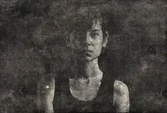 Sam Harrison, Clementine, woodcut, edition of 16 (2009)