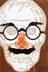 Wayne Youle, Don’t take this shit too seriously, acrylic on linen