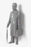 Michael Parekōwhai, Rainbow Servant Dreaming, polyurethane and two-pot automotive paint
