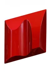 Sarah Munro, Blood Red Light Study No. I, automotive paint on fibreglass