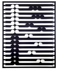 Michael Parekōwhai, Oritetanga, powder-coated steel (2004)