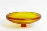 Ann Robinson, Semillon Rim Bowl, cast glass (45% lead crystal)